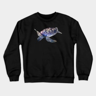 Galaxy Sea Turtle Crewneck Sweatshirt